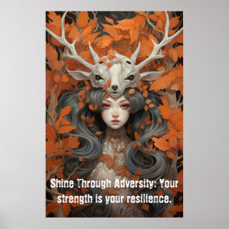 Lady of the Leaves Poster