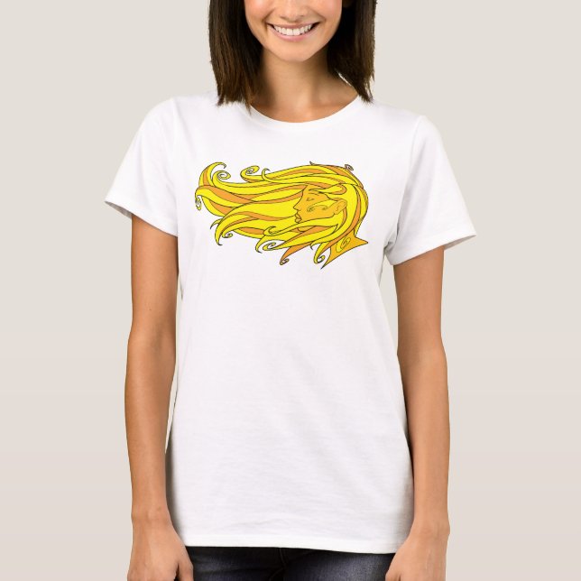 Lady of the Light T-Shirt (Front)