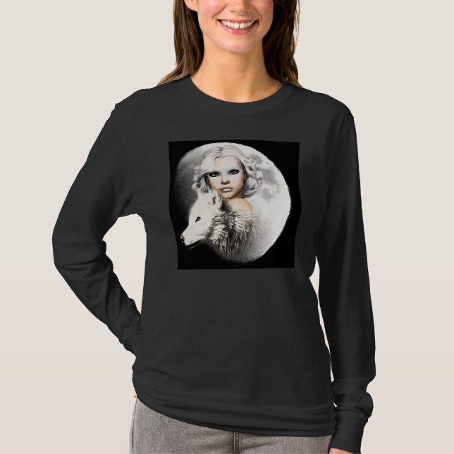 Lady of the Moon T-Shirt (Front)