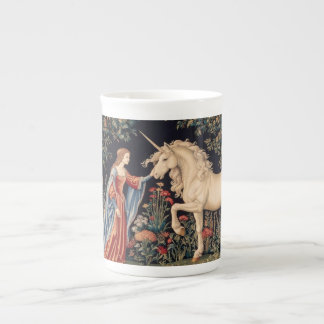 Lady of the Unicorn Bone China Mug