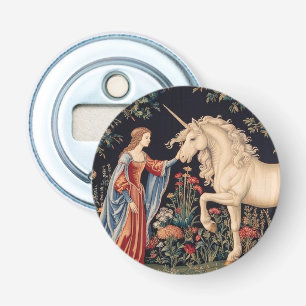 Lady of the Unicorn Bottle Opener