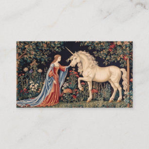 Lady of the Unicorn Business Card