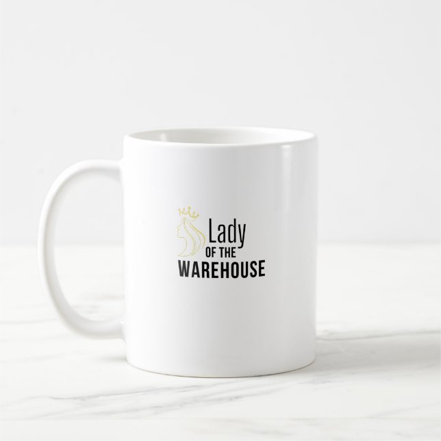 Lady of the Warehouse Coffee Mug (Left)