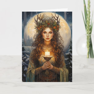 Lady of the Winter Light  Card