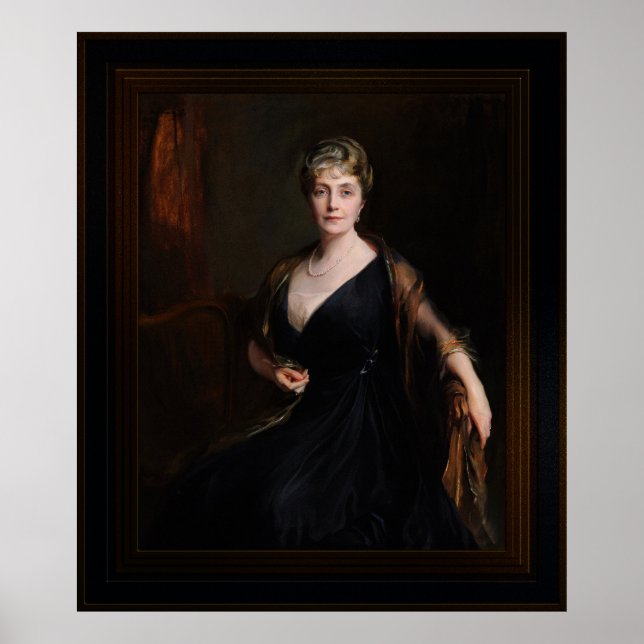 Lady Orr-Lewis by Philip Alexius de László Poster (Front)