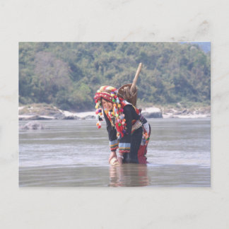 Lady Padaung Postcard