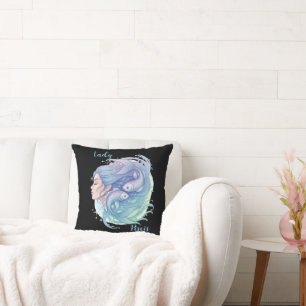 Lady Piscis Cojín - Spiritual art for your home Cushion