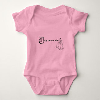 Lady Poops a Lot Baby Bodysuit