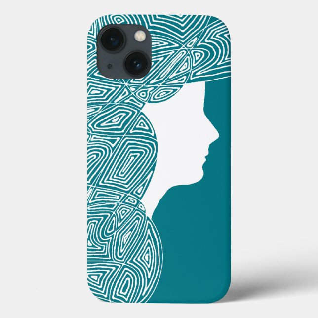 Lady Power Bank Case-Mate iPhone Case (Back)