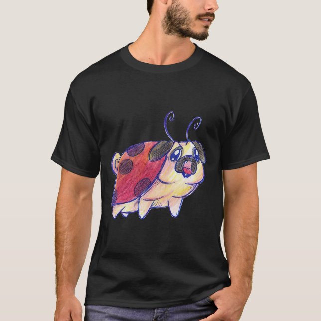 Lady Pug Essential T-Shirt 377 (Front)
