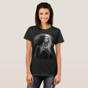 Lady Raven Blue & Red Tee
