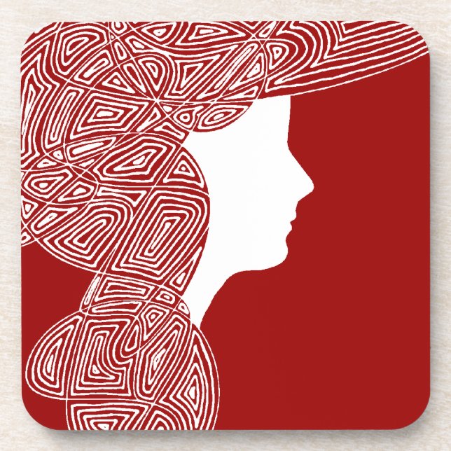 Lady Red Coaster (Front)