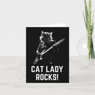 Lady Rocks! Guitar Ladies Madam President Kamala H Card