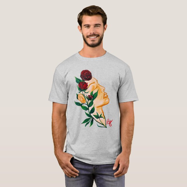 Lady Rose Graphic Tee (Front Full)