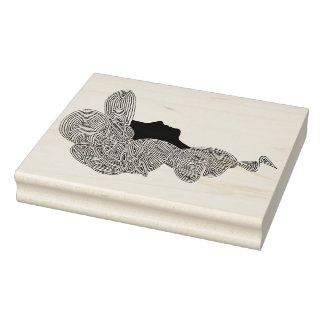 Lady Rubber Stamp
