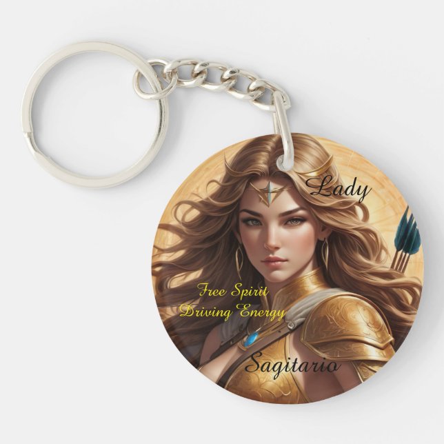 Lady Sagitaria Lake Key Ring (Front)