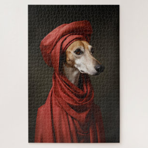 Lady Saluki Dog Jigsaw Puzzle