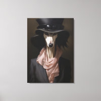 Lady Saluki Top Hat