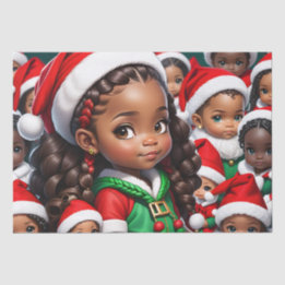 Lady Santa Tissue Paper