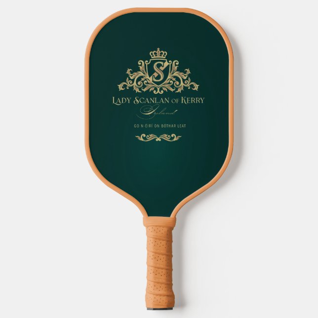 Lady Scanlan Pickleball Paddle (Front)
