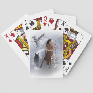 Lady Shaman Playing Cards