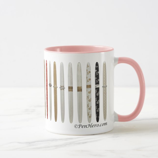 Lady Sheaffer Fountain Pen Mug (Right)