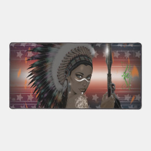 Lady Sioux Desk Mat