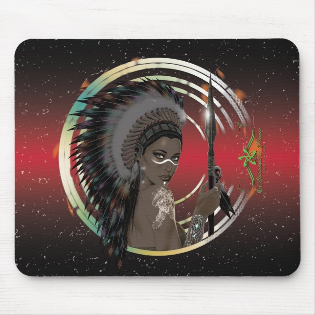 Lady Sioux Mouse Mat (Front)