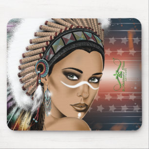 Lady Sioux Mouse Mat