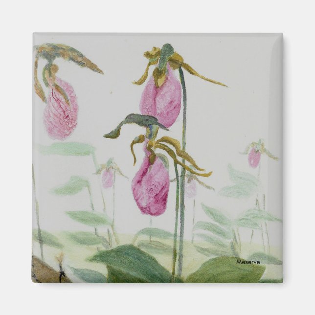 Lady Slippers Magnet (Front)