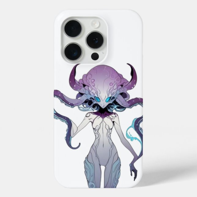 Lady tentacle phone case (Back)