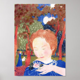 Lady Touching the Corsage, Maurice Denis Poster