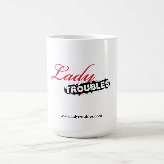 Lady Troubles Logo Mug (Center)