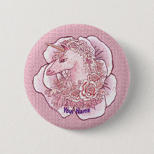 Lady Unicorn pin