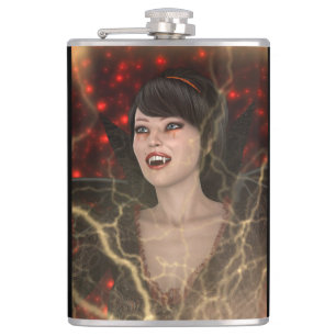 Lady Vamp Hip Flask