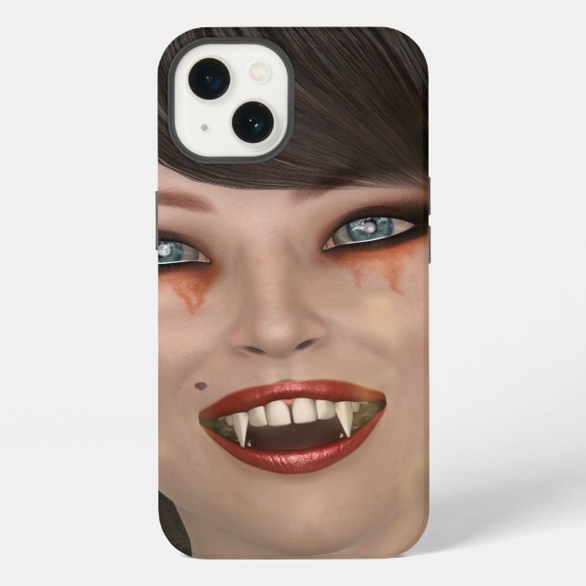 Lady Vamp iPhone Case (Back)