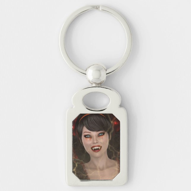 Lady Vamp Key Ring (Front)