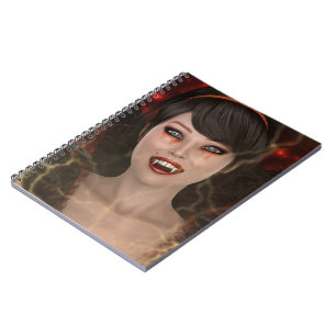 Lady Vamp Notebook