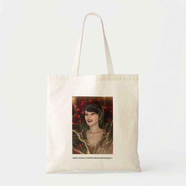 Lady Vamp Tote Bag (Front)