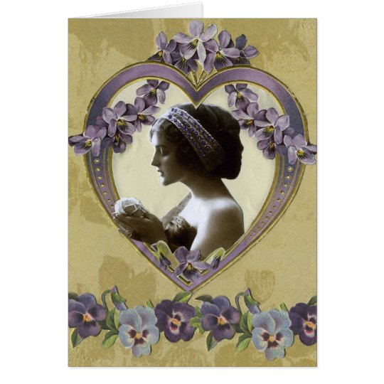 Lady Violet's Valentine Card