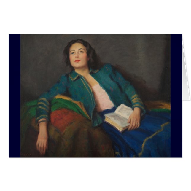 Lady with Book (Front Horizontal)
