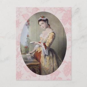 Lady with Cards