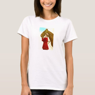 Lady with horse T-Shirt