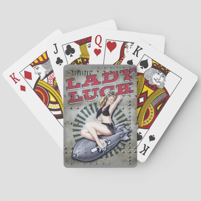 Lady Wluck W2 cards (Back)