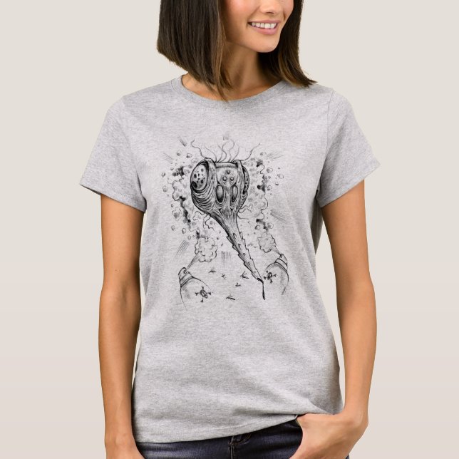 Lady Zanzara Killer. T-Shirt (Front)