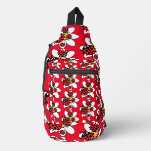 ladybird And Ladybug Family   Sling Bag