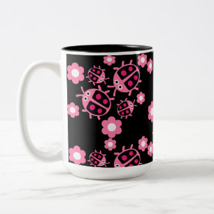 Ladybird And ladybug Two-Tone Coffee Mug