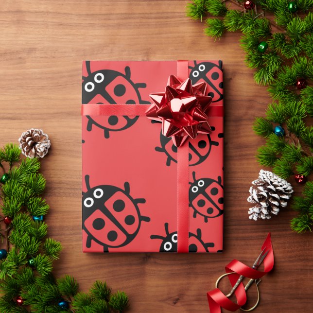 ladybird And Ladybug Wrapping Paper (Holiday Gift)