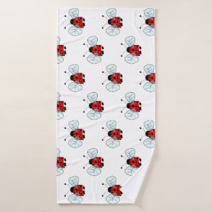 Ladybird Bath Towel