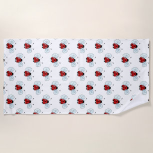 Ladybird Beach Towel